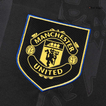 Camiseta de manga larga de la tercera equipación visitante del Manchester United 2025/26