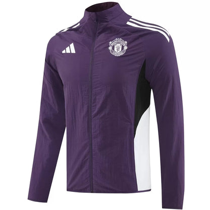 Manchester United Windbreaker Jacket Purple 2025/26