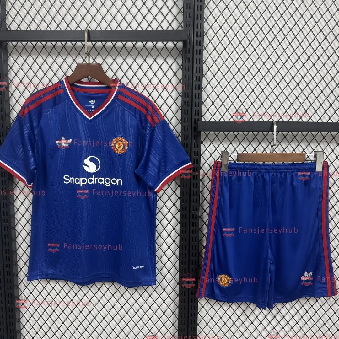 Red Devils Away Soccer Kit - Jersey+Shorts 2026/27