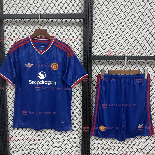 Red Devils Away Soccer Kit - Jersey+Shorts 2026/27
