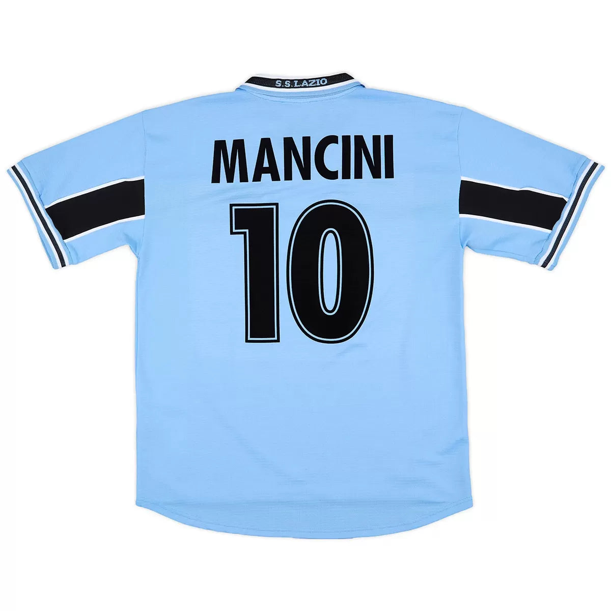 MANCINI #10 Lazio 1998/00 Retro Home Soccer Jersey