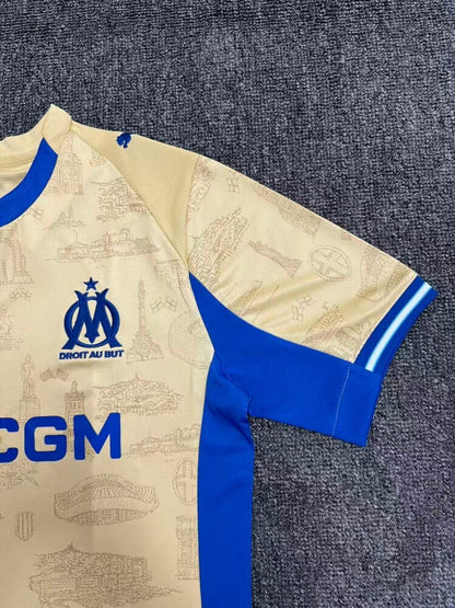 Marseille Fourth Away Soccer Jersey 2025/26