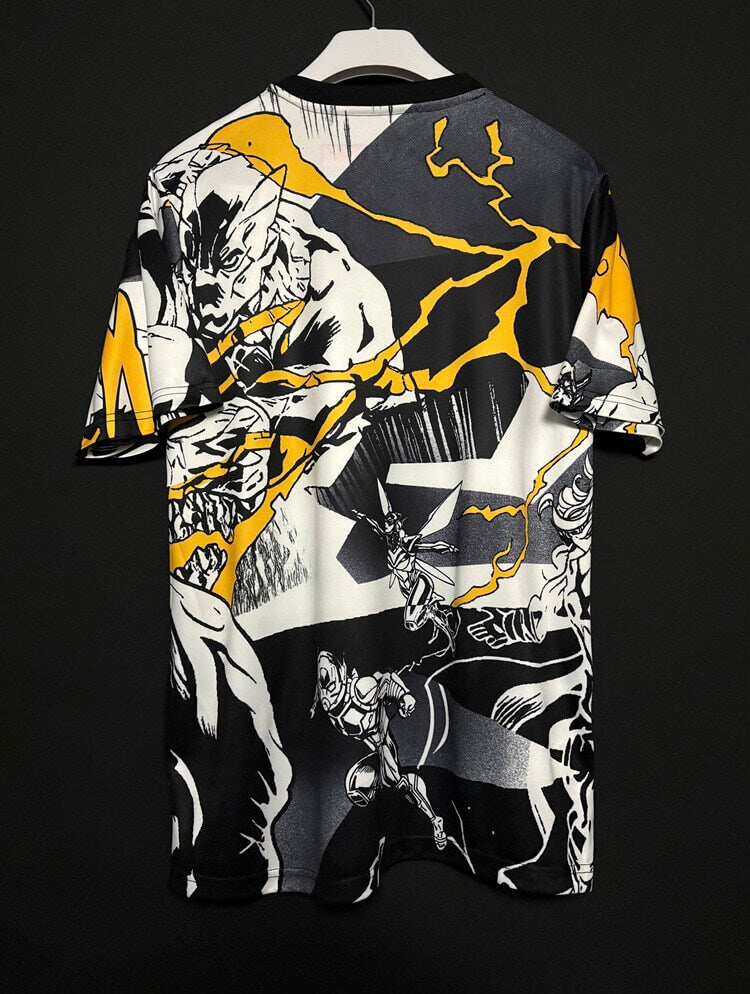 Real Madrid Marvel Warm Up Shirt 2025/26 White/Black