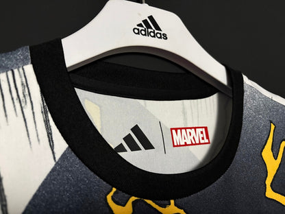 Real Madrid Marvel Warm Up Shirt 2025/26 White/Black