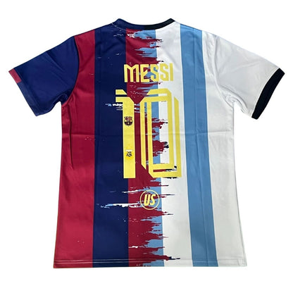 Messi #10 Argentina & Barcelona Tribute Jersey Special Edition
