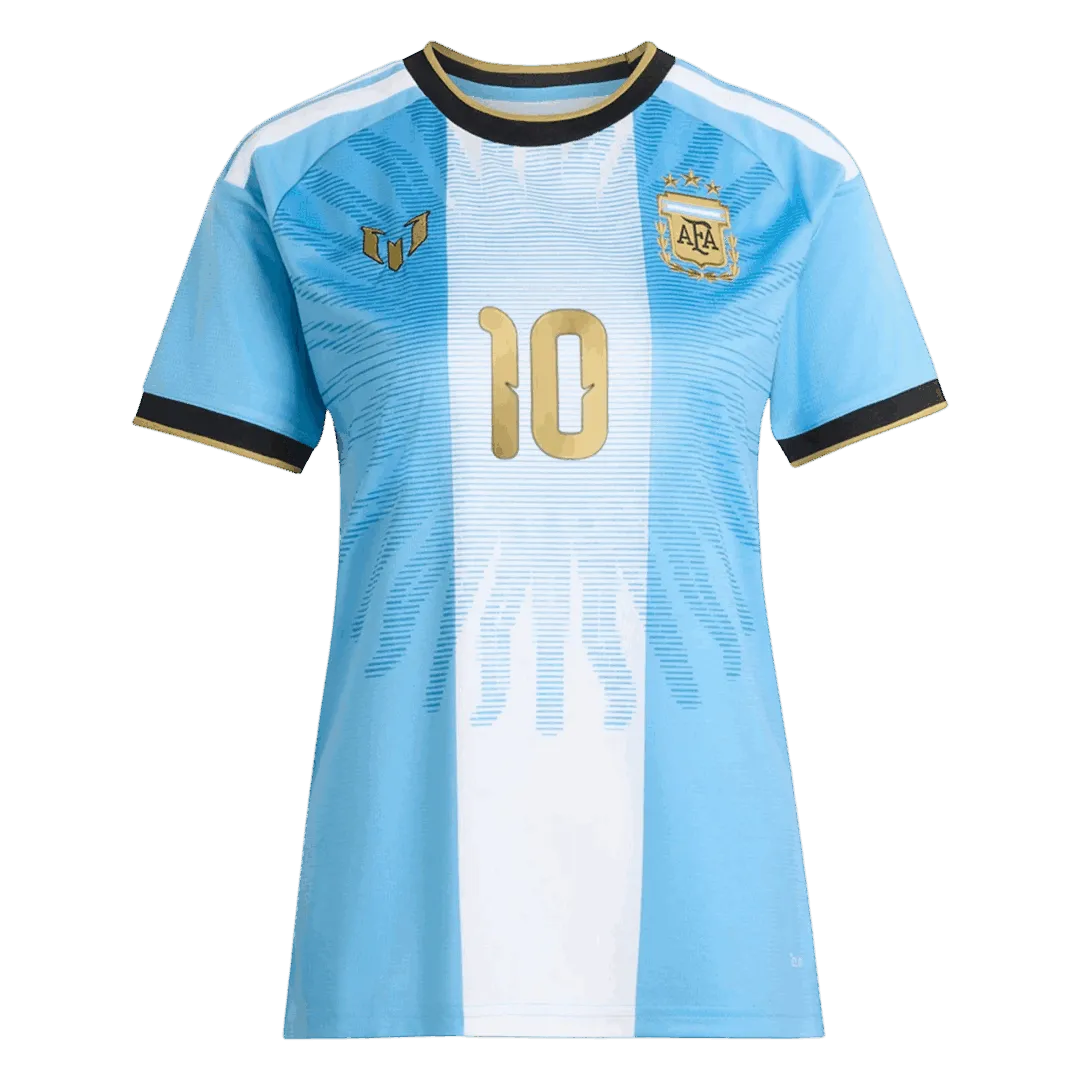 MESSI #10 Women's Argentina X Messi Jersey 2026 Blue