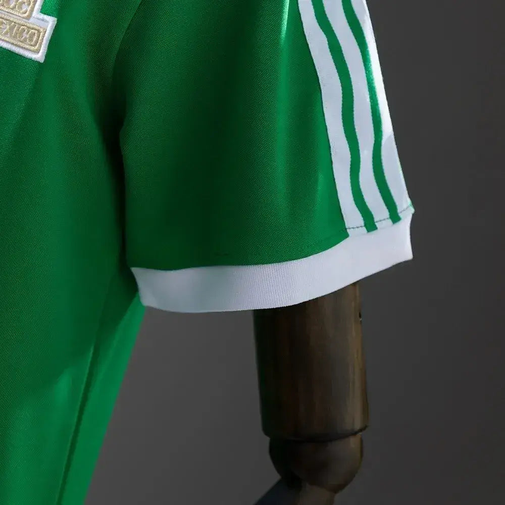 Maillot de football rétro domicile Mexique 1986