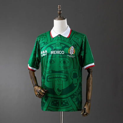 Camiseta retro de fútbol de México 1998 (local)
