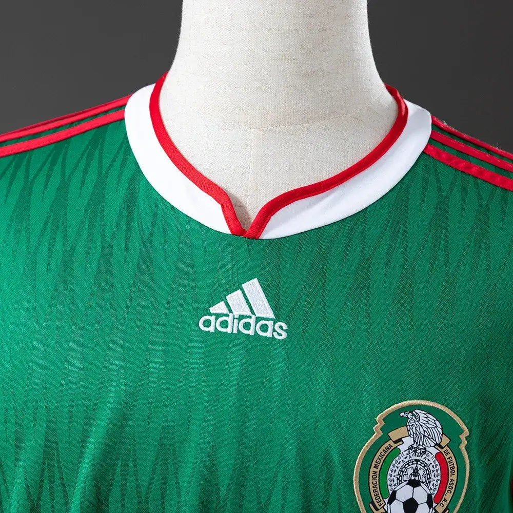Mexico 2010 Home Retro Football Jersey