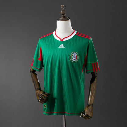 Mexico 2010 Home Retro Football Jersey