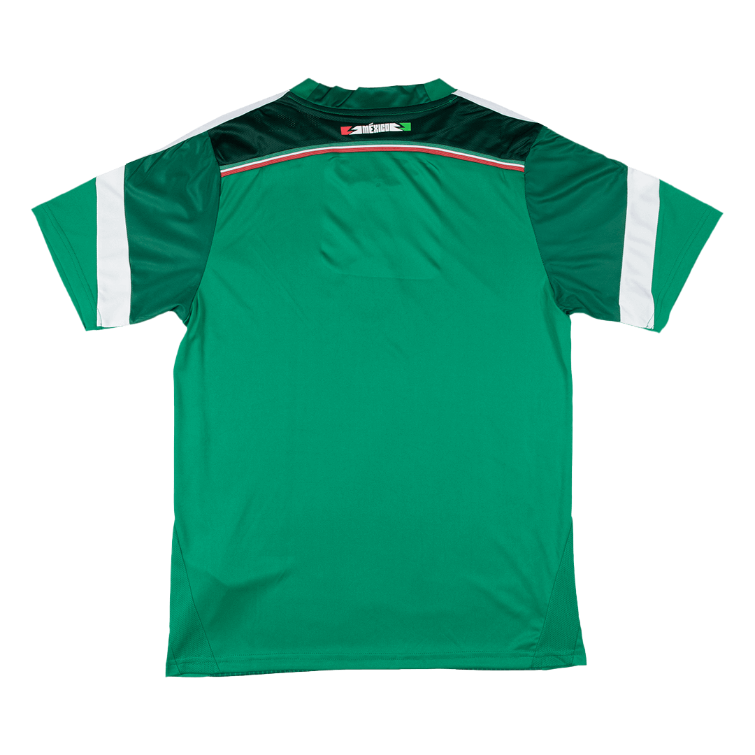 Mexico 2014 Retro Home Soccer Jersey