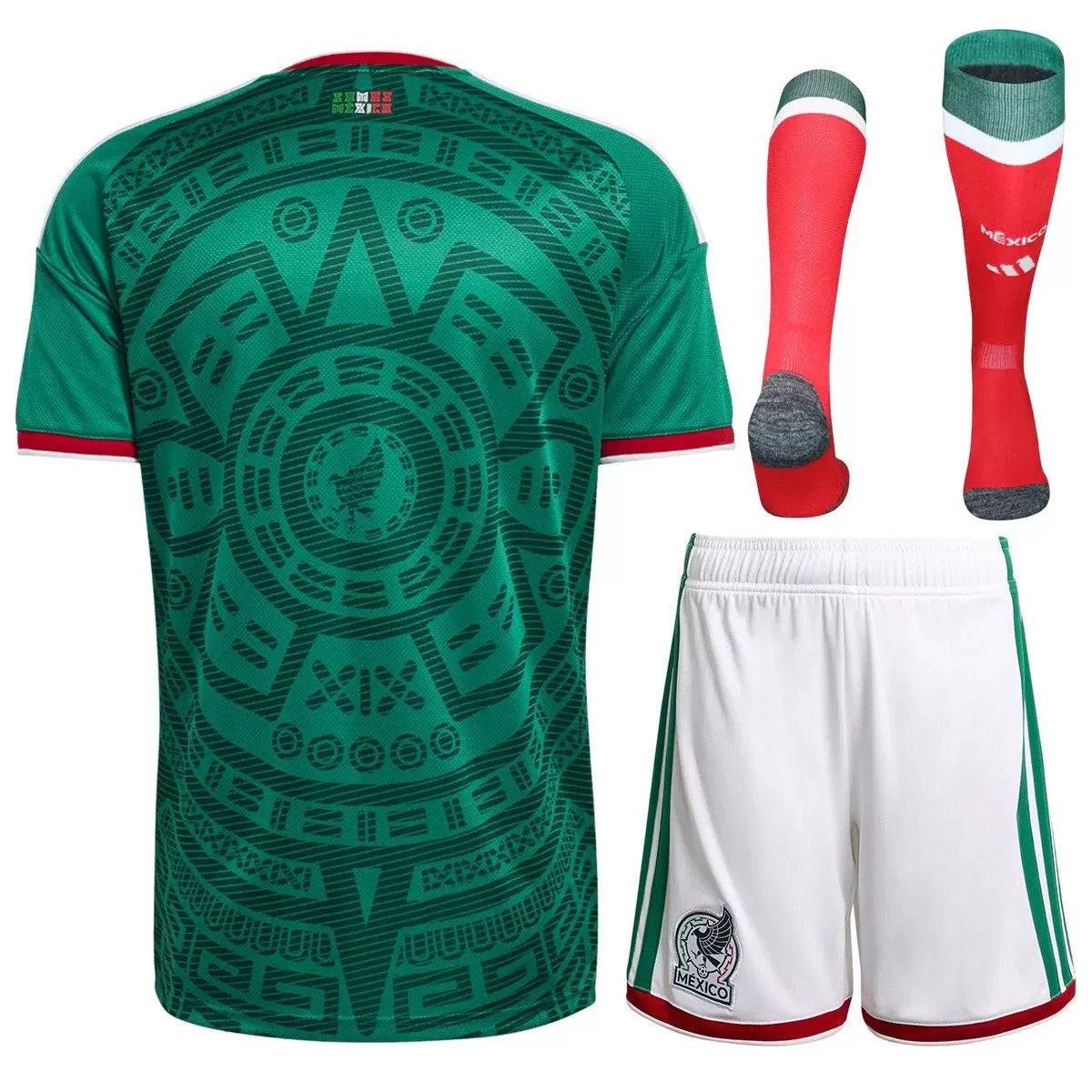 Mexico Home Full Soccer Jersey Kit 2026 World Cup