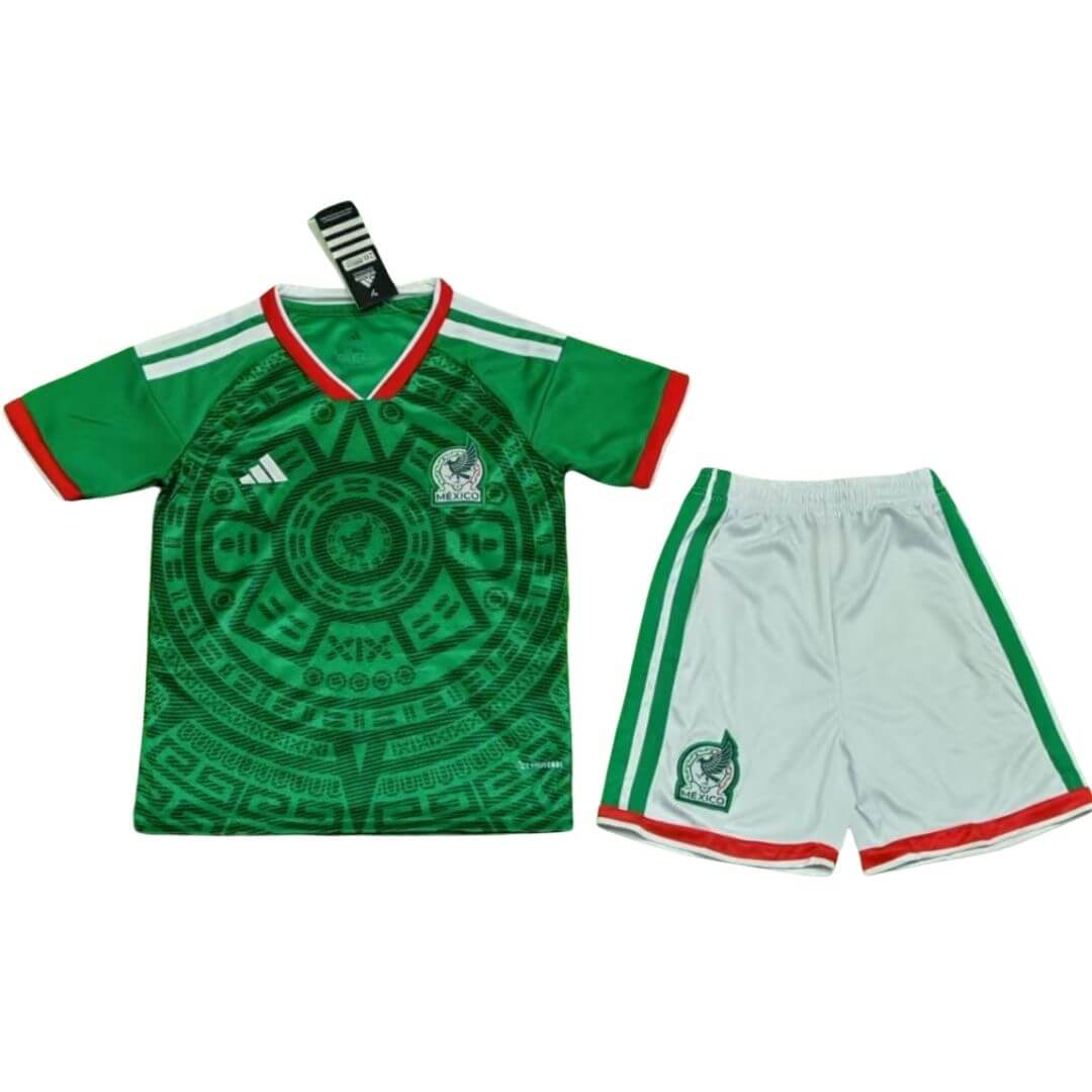 Mexico Home Kid's Full Soccer Kit 2026