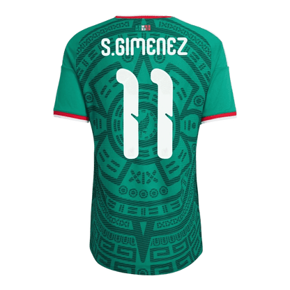 Camiseta de jugador de México #11, versión local, Copa Mundial 2026