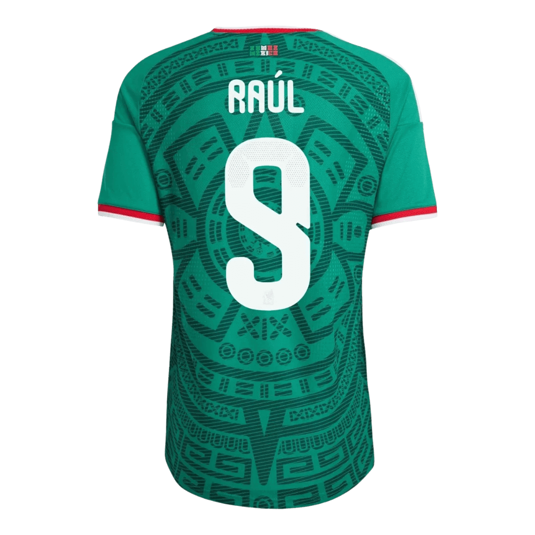 RAÚL #9 Mexico Player Version Home Soccer Jersey 2026 World Cup