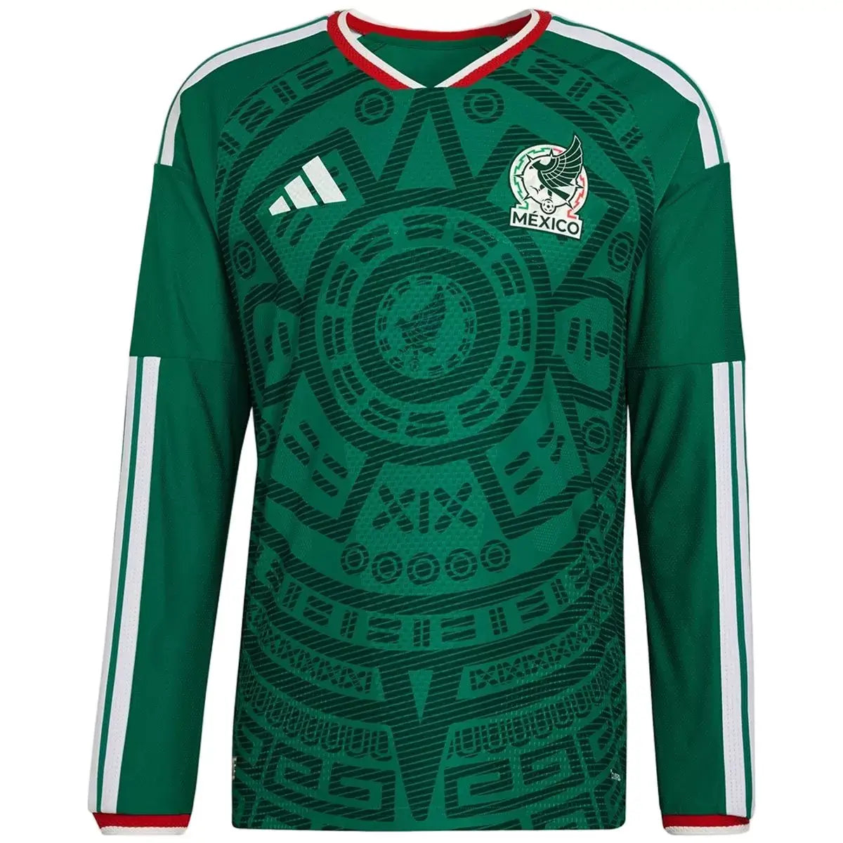 Mexico Long Sleeve Home Player Version Jersey 2026 World Cup