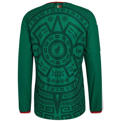 Mexico Long Sleeve Home Player Version Jersey 2026 World Cup