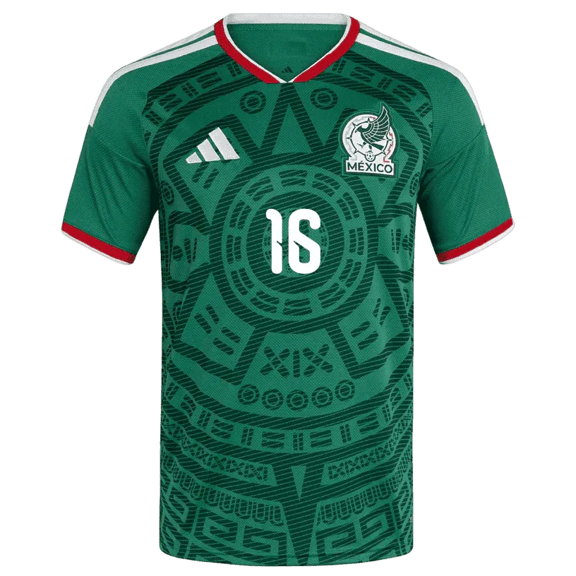 RAÚL #9 Maillot domicile du Mexique Coupe du Monde 2026