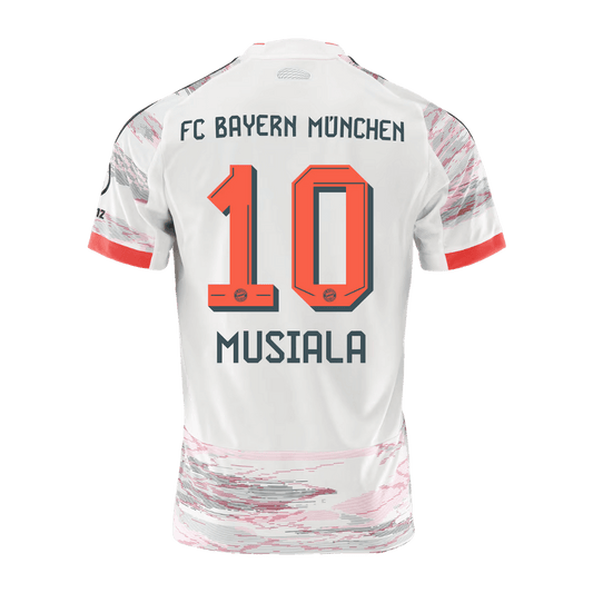 Musiala #10 Bayern Munich Away Soccer Jersey 2025/26