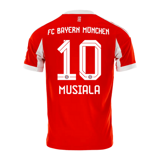 Musiala #10 Bayern Munich Home Soccer Jersey 2025/26