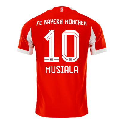 Musiala #10 Bayern Munich Home Player Version Soccer Jersey 2025/26