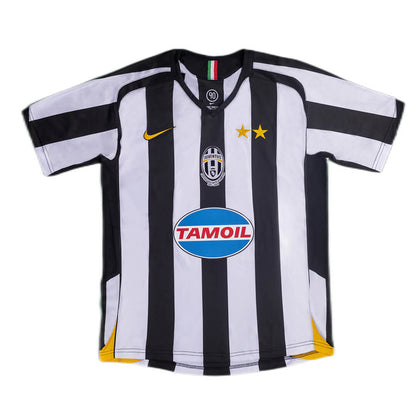 NEDVED #11 Juventus 2005/06 Retro Home Soccer Jersey