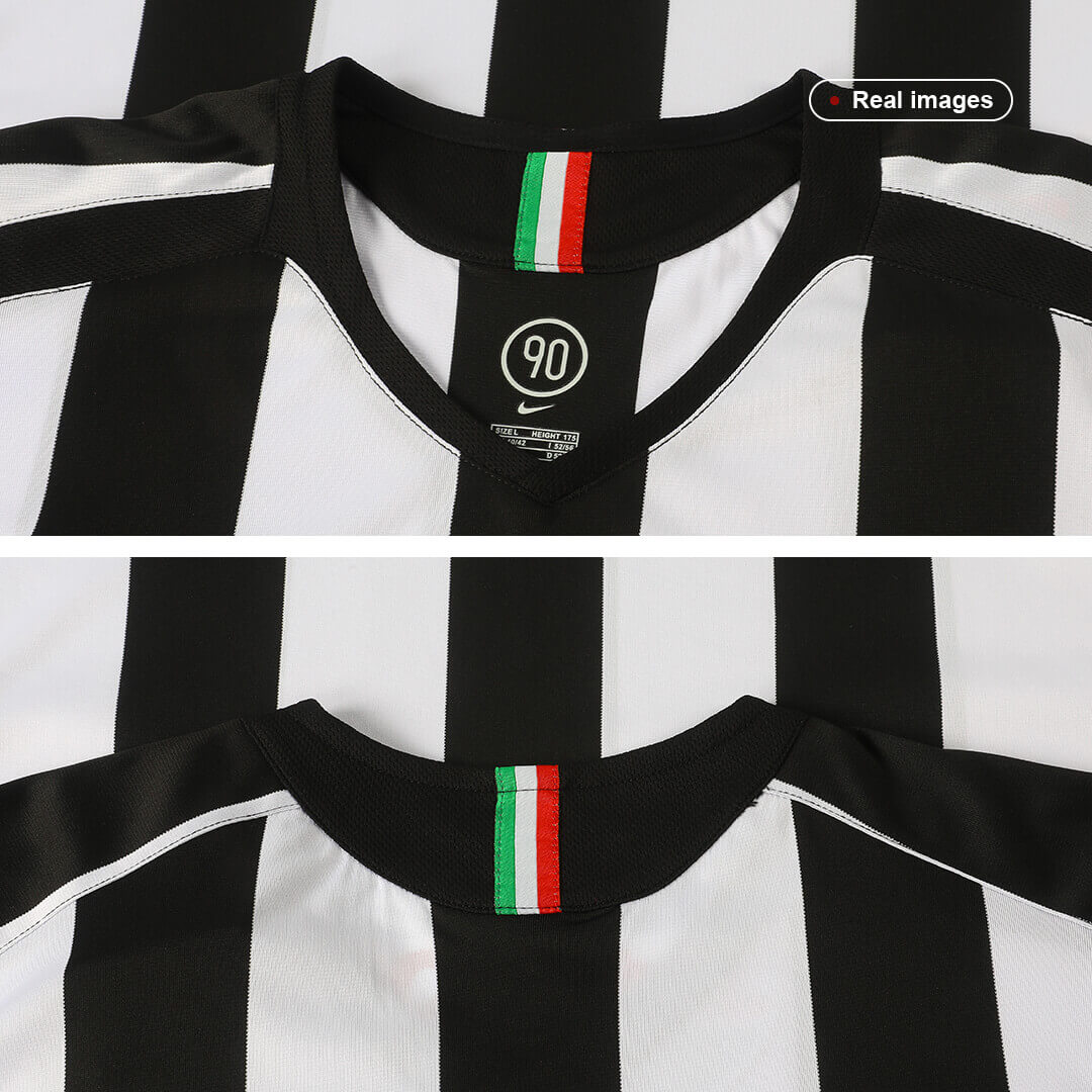 NEDVED #11 Juventus 2005/06 Retro Home Soccer Jersey