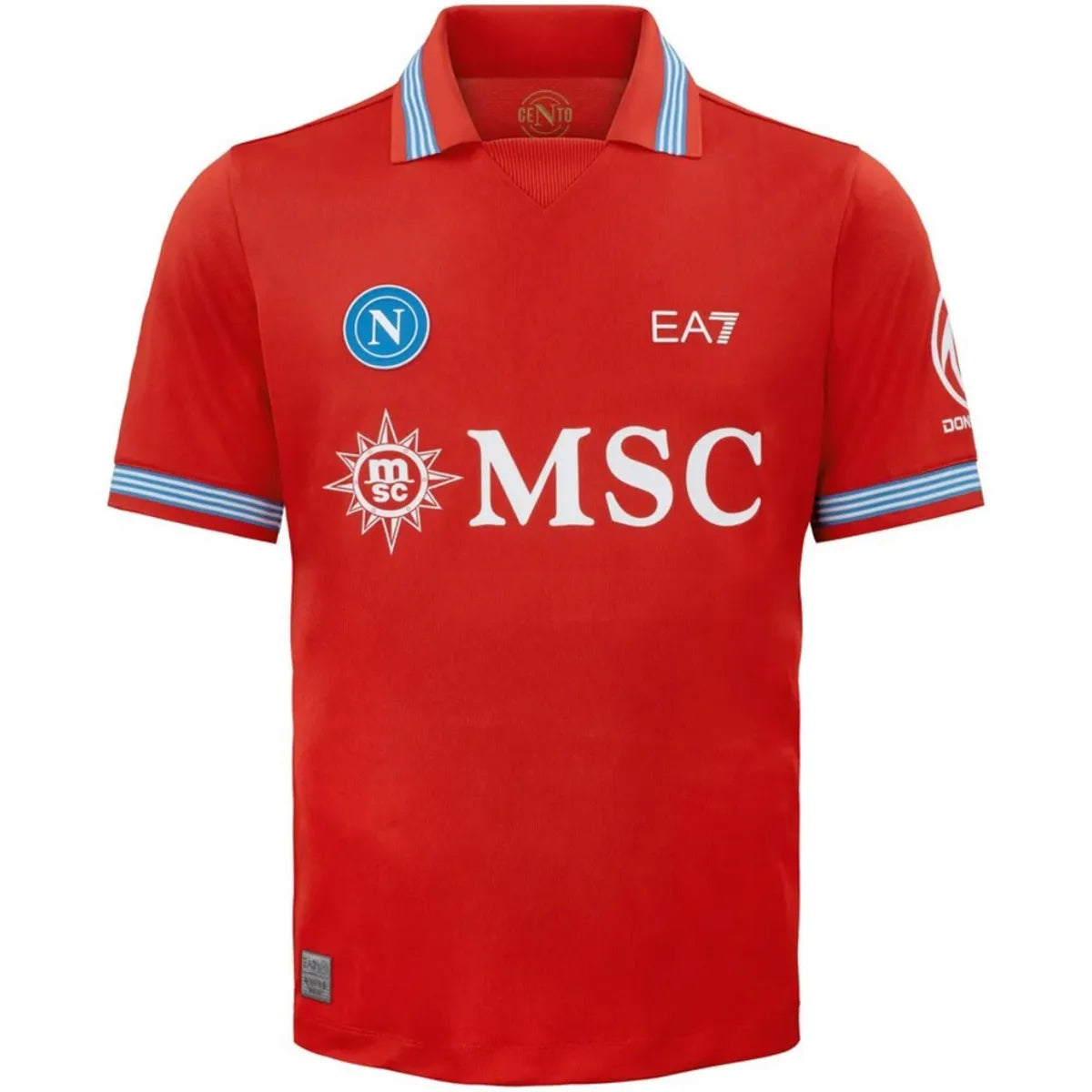 Maillot domicile de Naples, version joueur, saison 2025/26