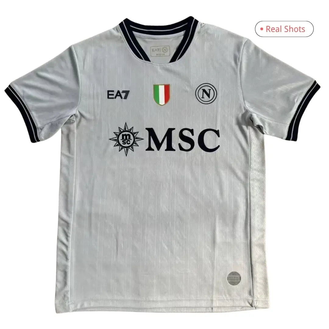 Napoli Goalkeeper Soccer Jersey 2025/26 White