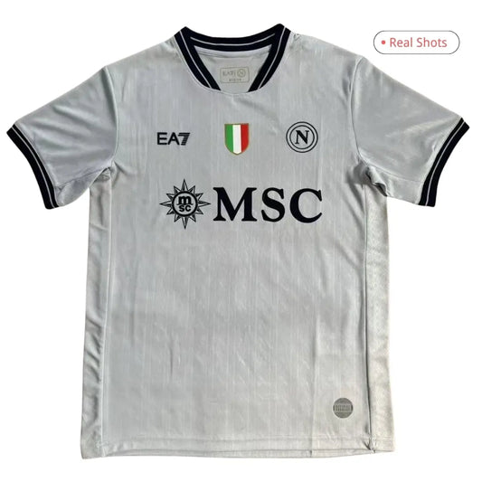 Napoli Goalkeeper Soccer Jersey 2025/26 White