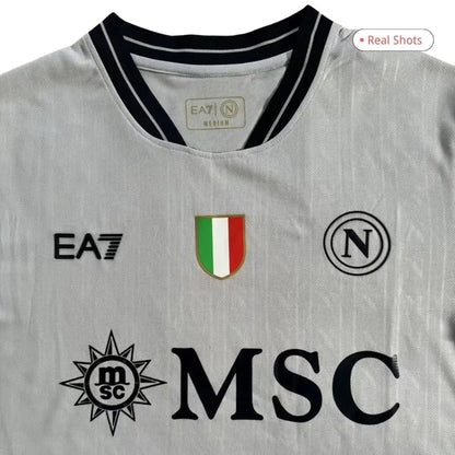 Napoli Goalkeeper Soccer Jersey 2025/26 White