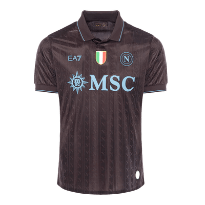 Camiseta de fútbol Napoli Tercera Versión Visitante Jugador 2025/26