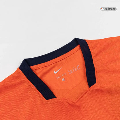 Maillot de football domicile Pays-Bas version joueur Coupe du monde 2026