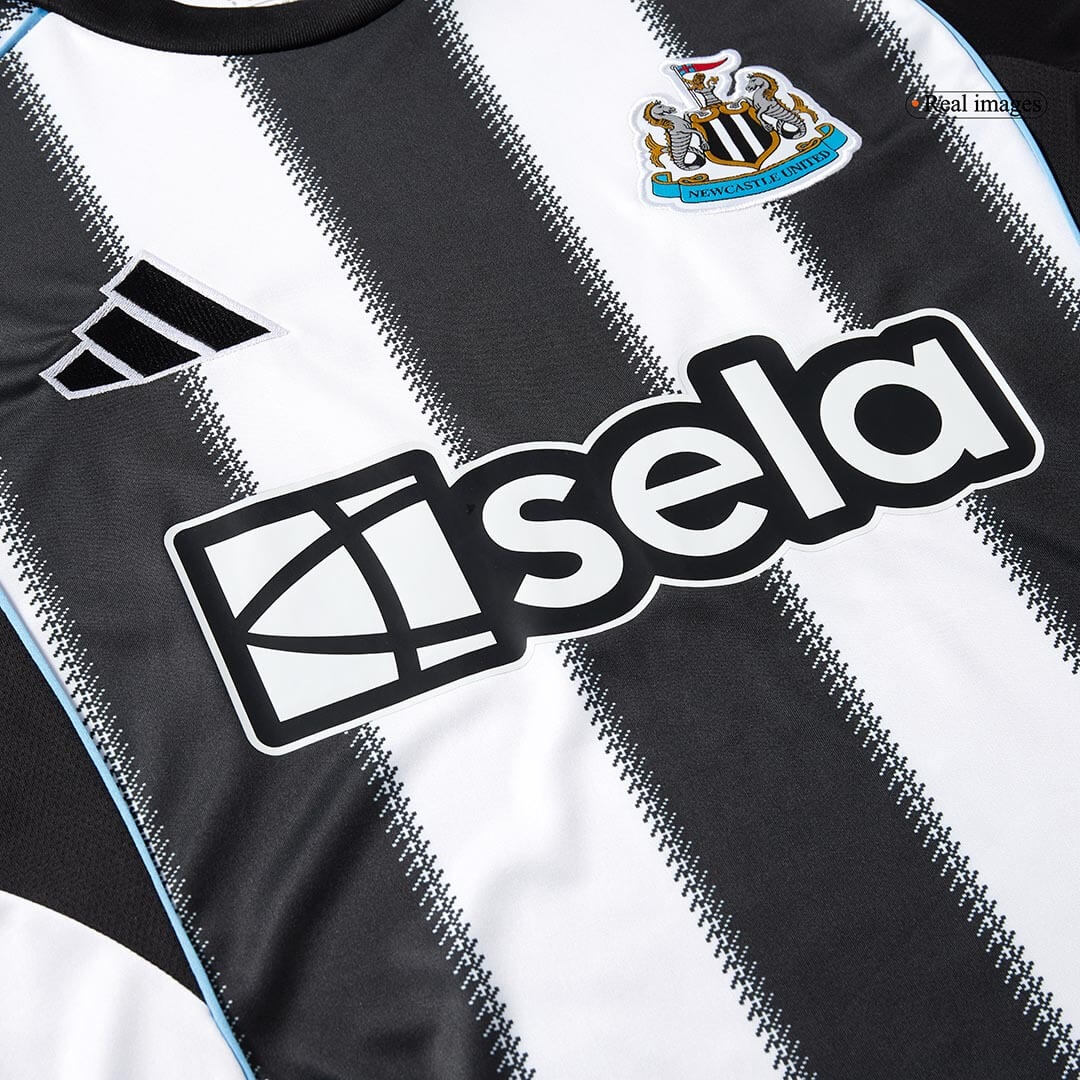 Maillot domicile de Newcastle United 2025/26 Noir et Blanc