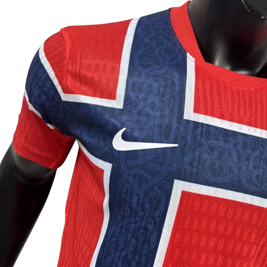 SØRLOTH #7 Norway Home Player Version Jersey 2026 World Cup