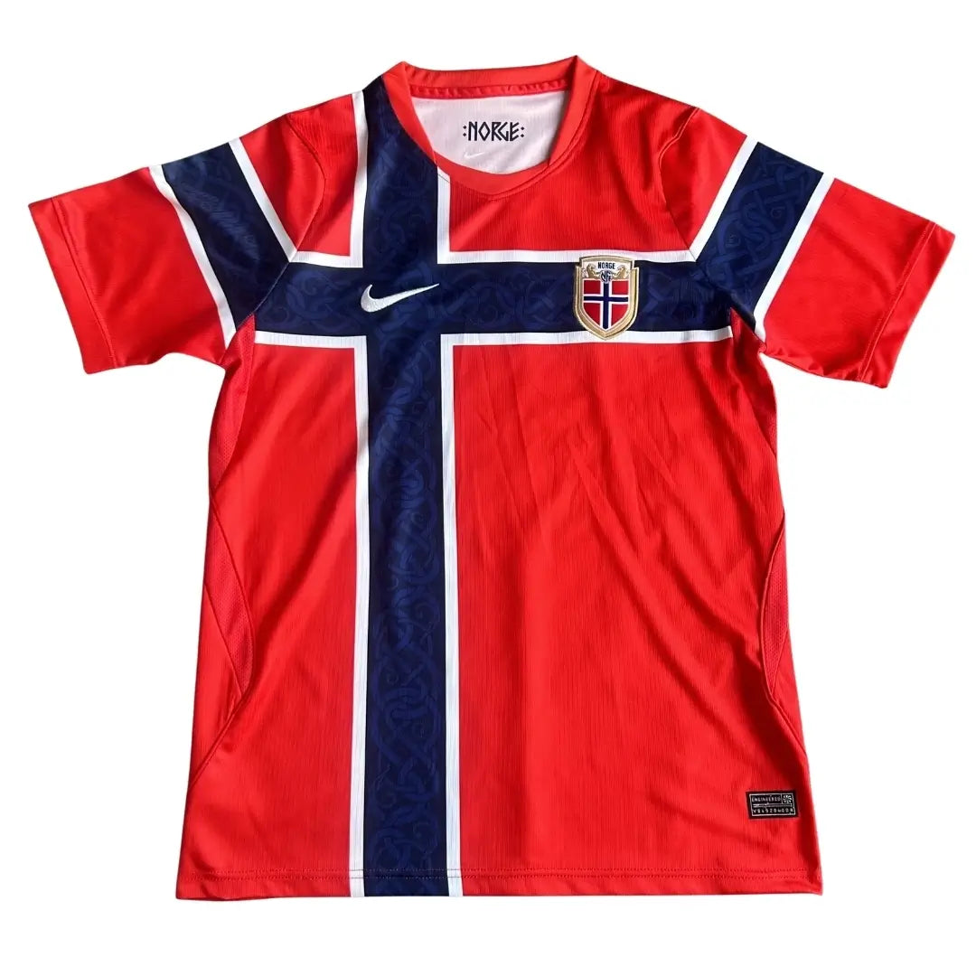 Braut Haaland #9 Norway Home Soccer Jersey 2026 World Cup