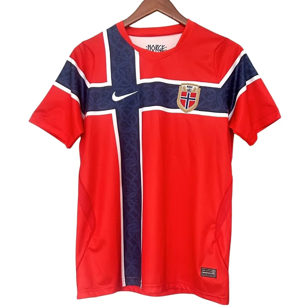 Braut Haaland #9 Norway Home Soccer Jersey 2026 World Cup