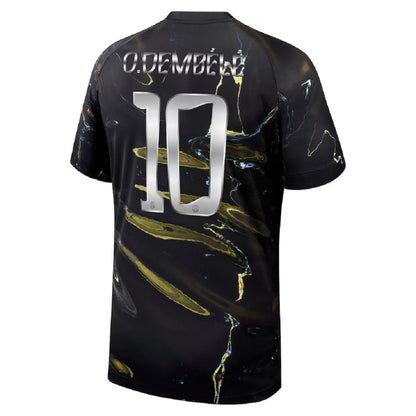 O.DEMBÉLÉ #10 PSG Fifth Away Soccer Jersey Night Edition 2025/26