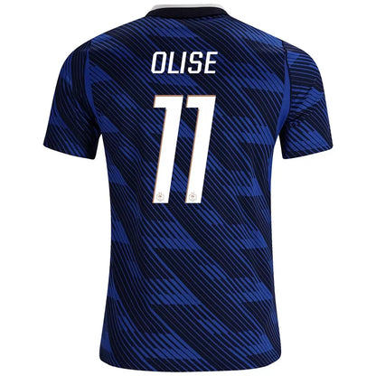 Maillot de foot domicile OLISE #11 France Coupe du Monde 2026