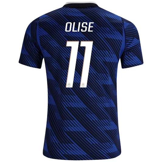 Maillot de foot domicile OLISE #11 France Coupe du Monde 2026