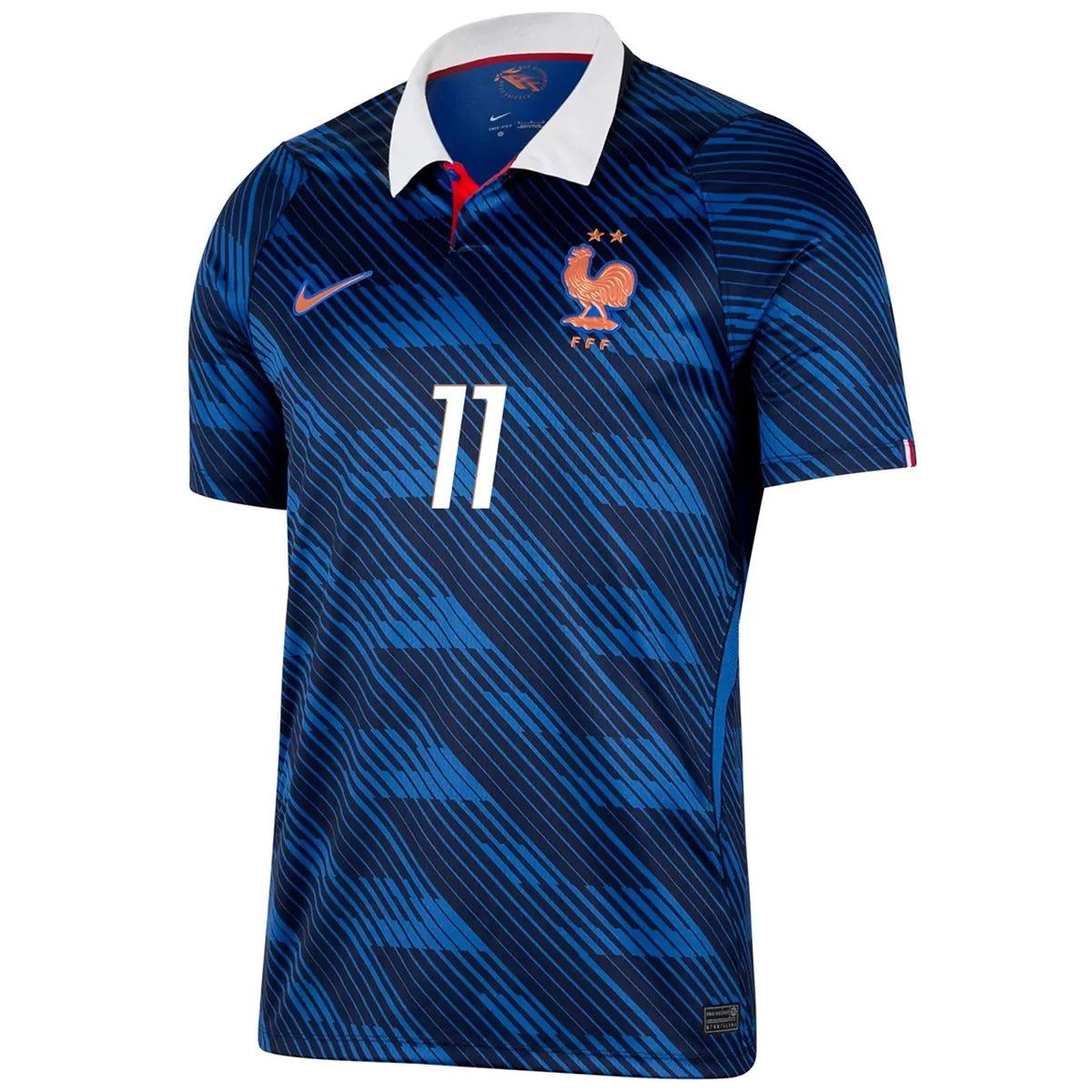 Maillot de foot domicile OLISE #11 France Coupe du Monde 2026