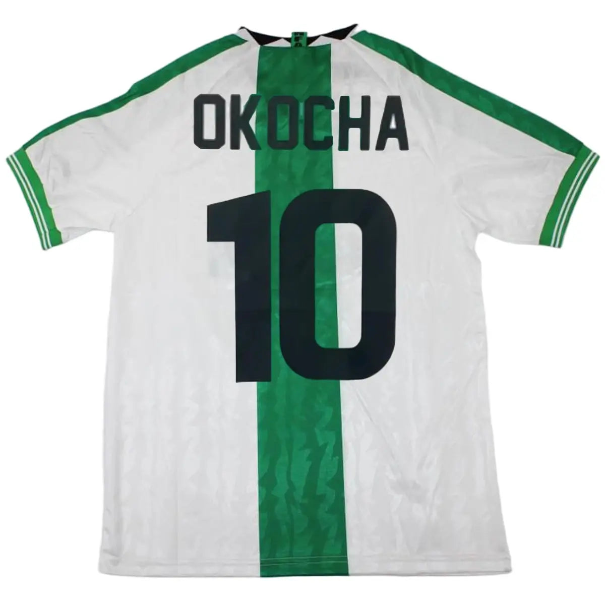 Okocha #10 Maillot de football rétro Nigeria extérieur 1996
