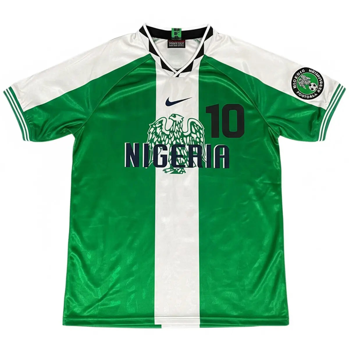 Okocha #10 Maillot de football rétro Nigeria domicile 1996