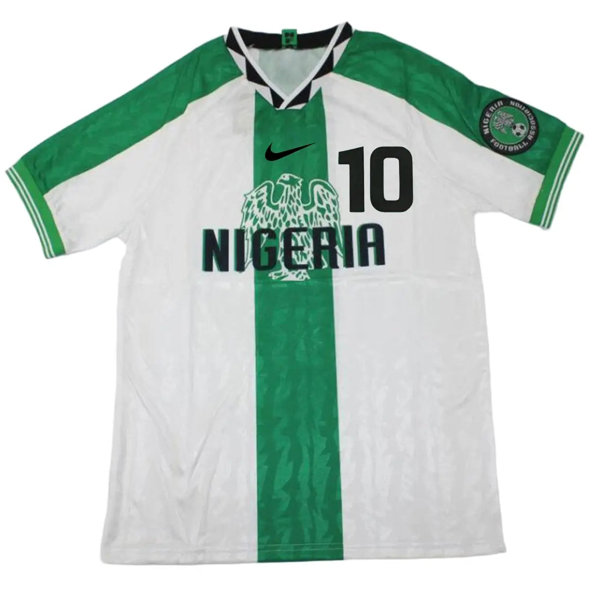 Okocha #10 Maillot de football rétro Nigeria extérieur 1996