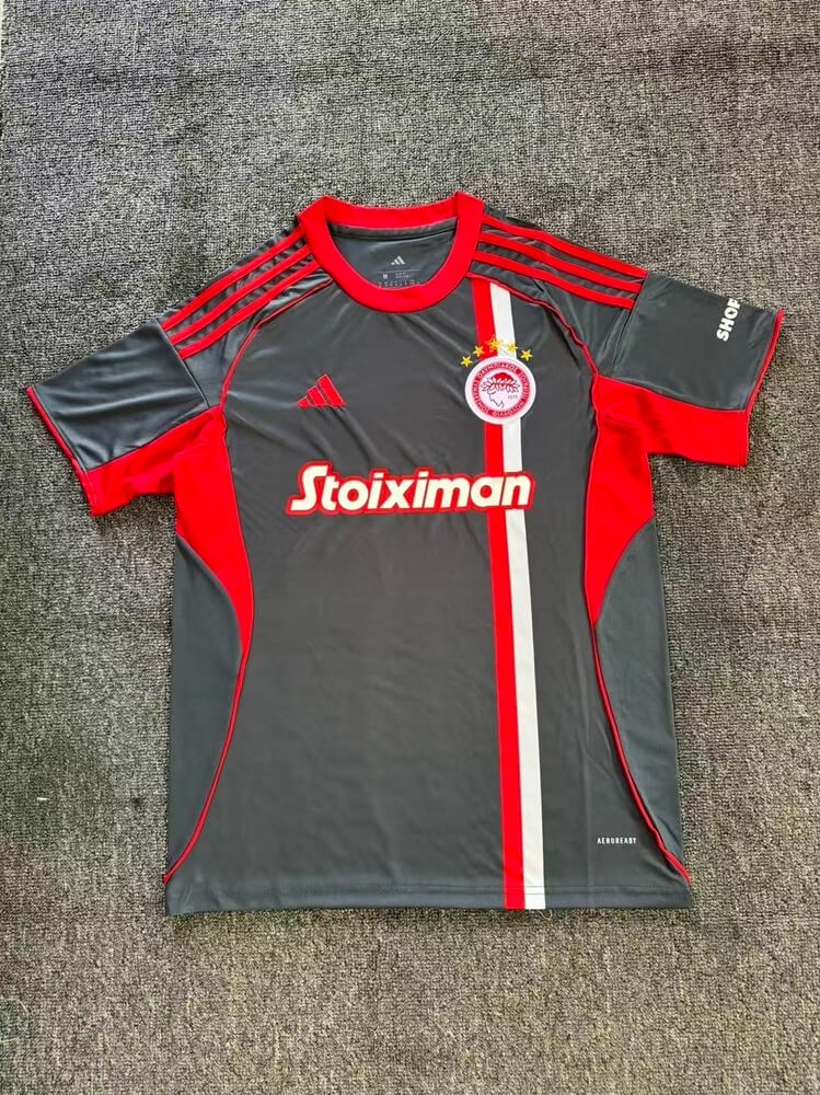 Olympiacos Third Away Soccer Jersey 2025/26