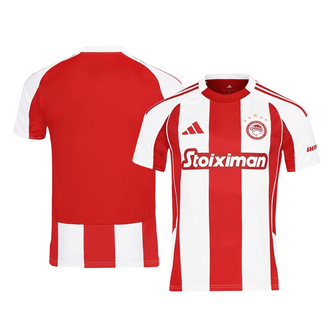 Olympiacos Home Soccer Jersey 2025/26