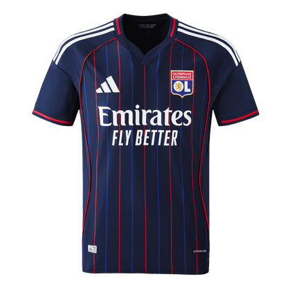 Olympique Lyonnais Away Player Version Soccer Jersey 2025/26
