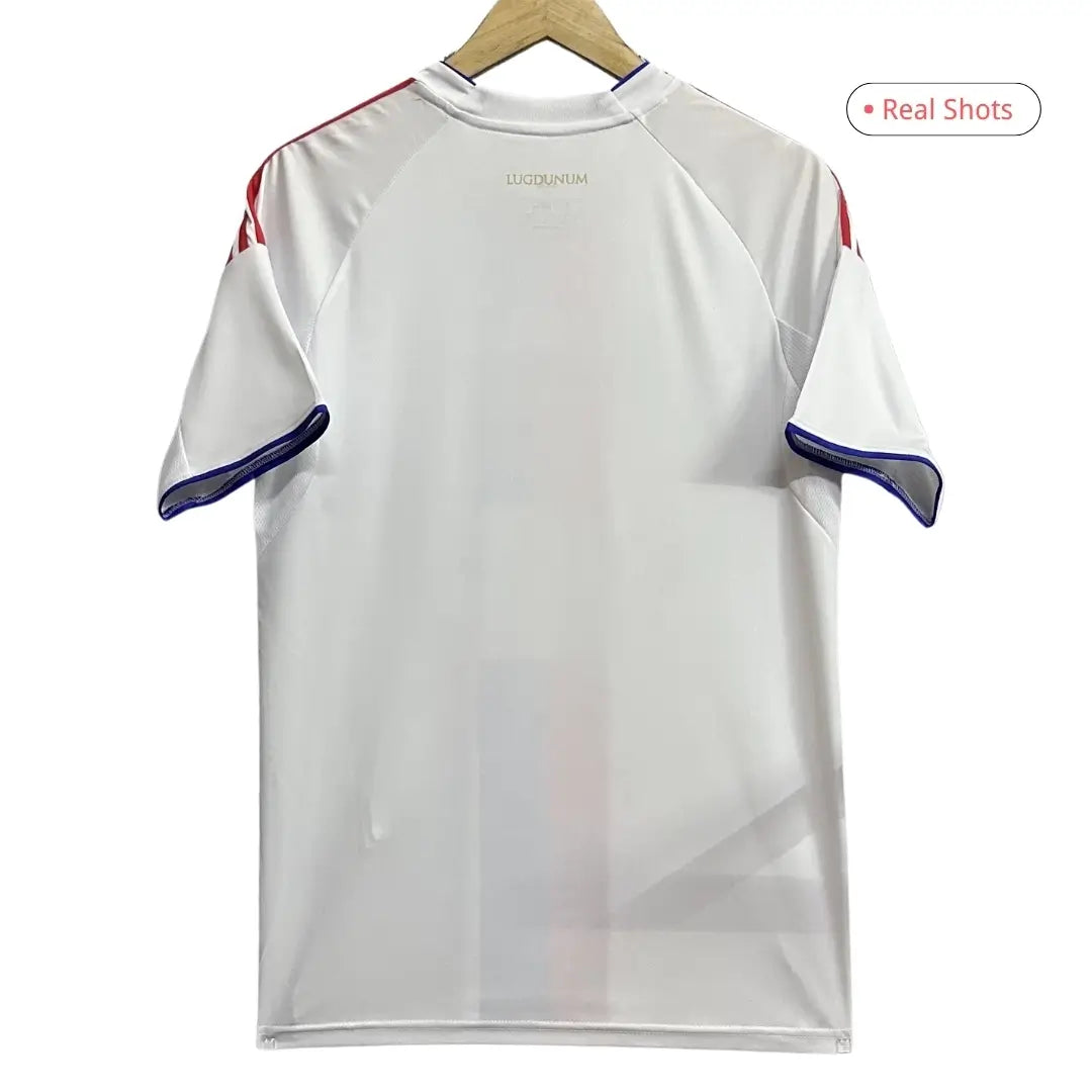 Maillot de football domicile de l'Olympique Lyonnais 2025/26