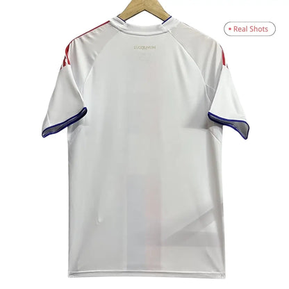 Maillot de football domicile de l'Olympique Lyonnais 2025/26