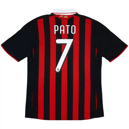 PATO #7 AC Milan 2009/10 Home Retro Soccer Jersey